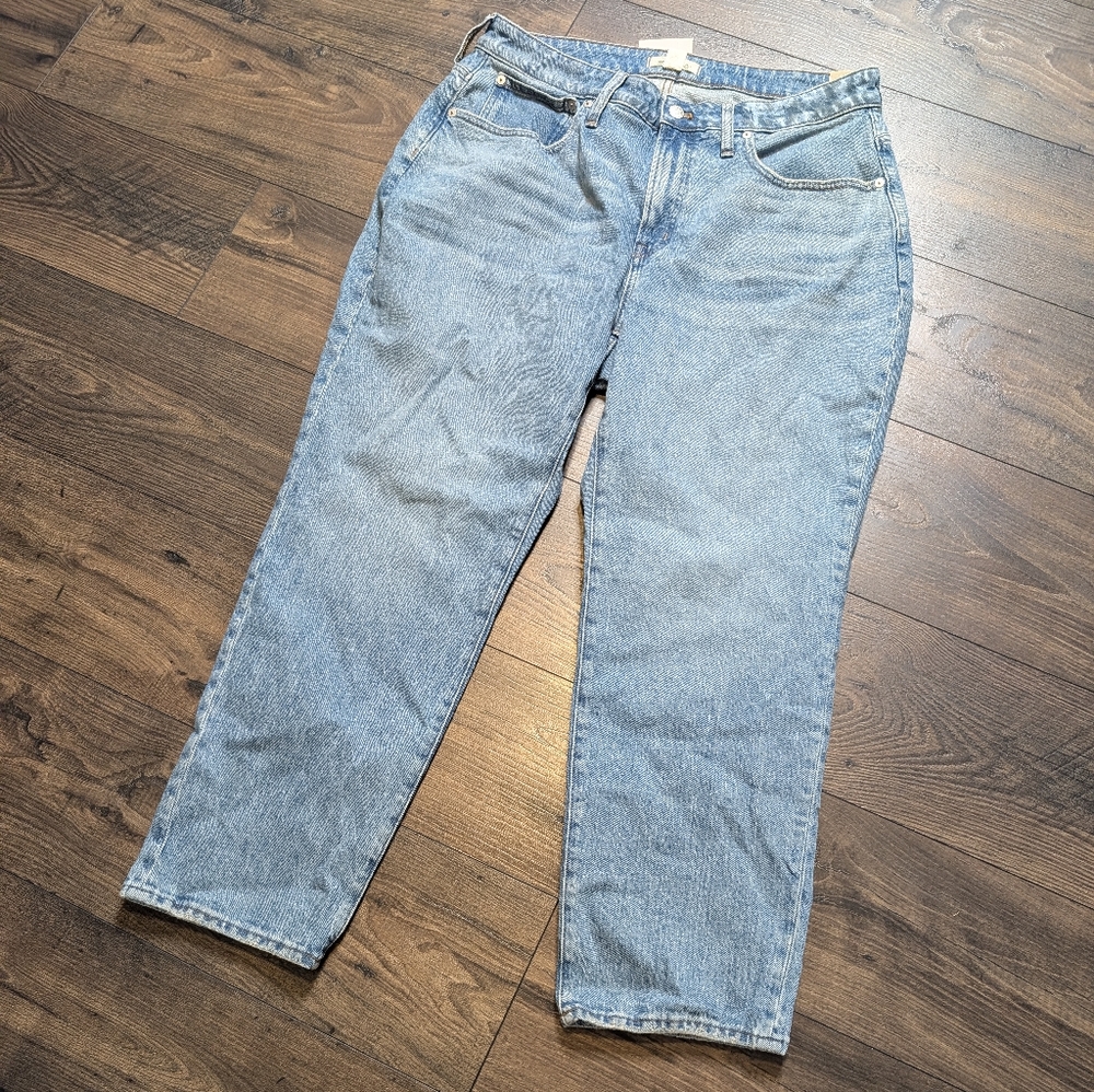 NWT Madewell Curvy Perfect Vintage Straight Jeans Size 14W